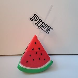PINK by VS Watermelon Cup w/ Silly Straw